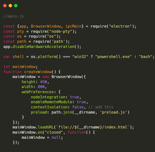 xtermjs and node-pty