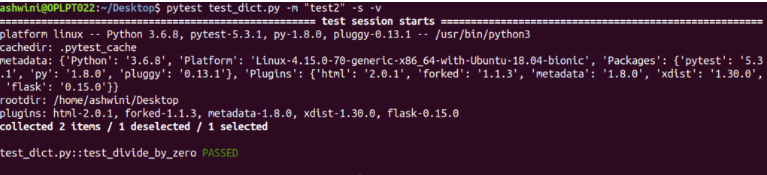 Run tests by markerswith specific tags in pytest