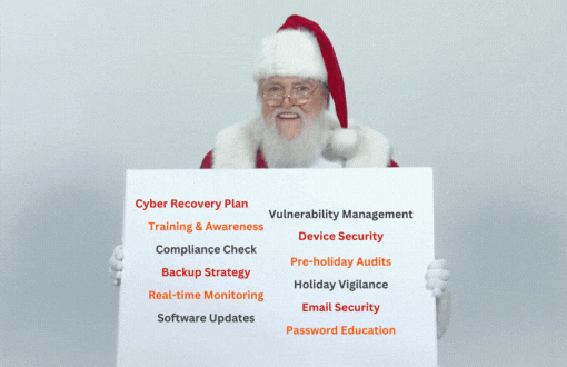Important holiday checklist 2023 IT security