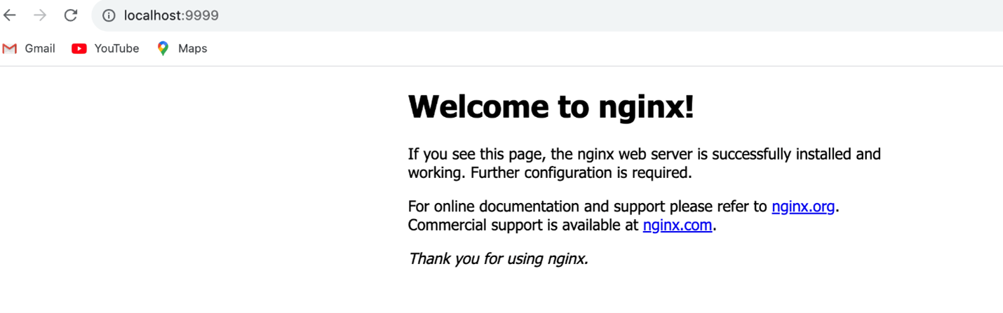 welcome to nginx